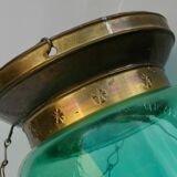 Suspension en verre soufflé et laiton