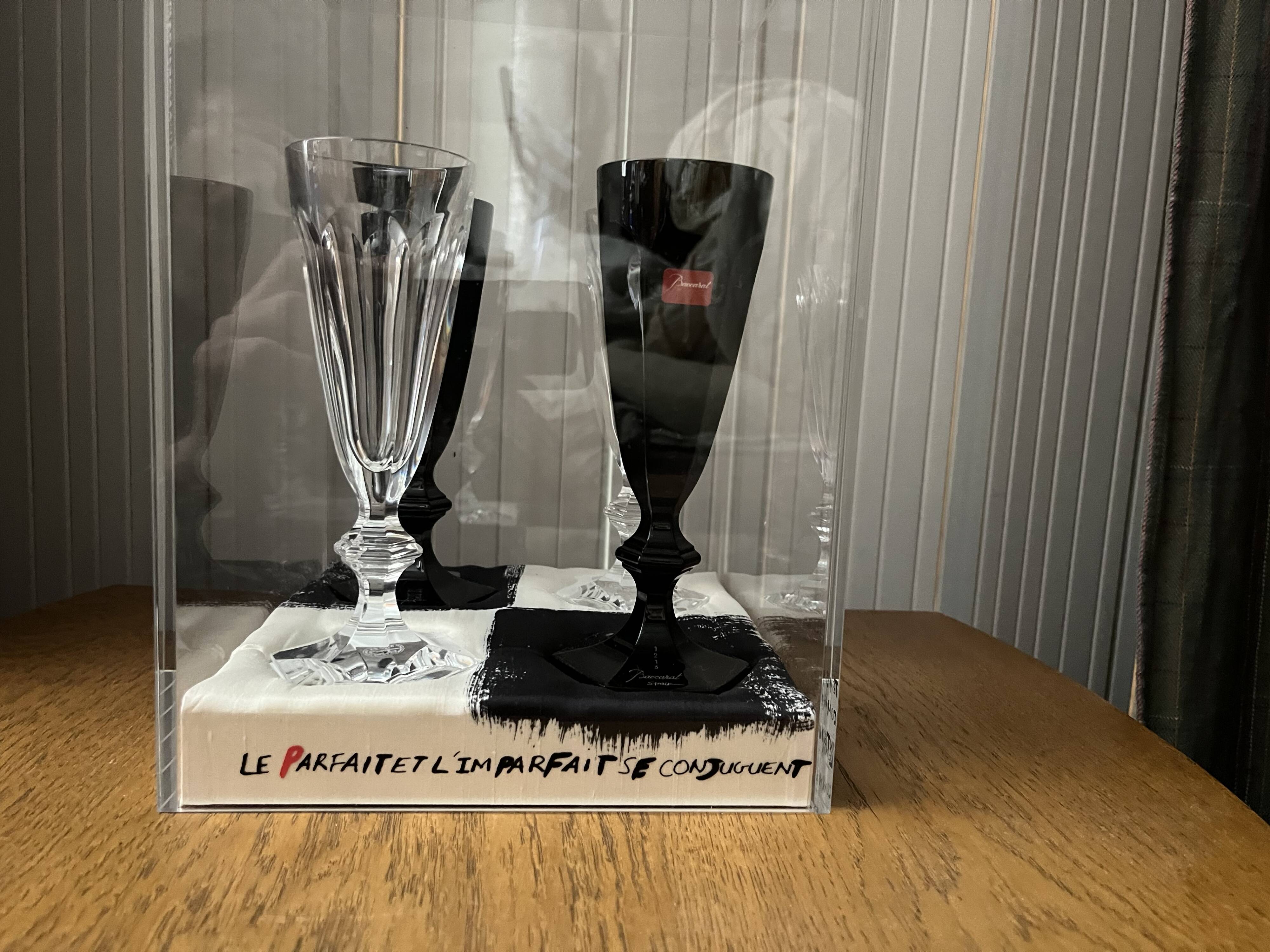 Baccarat Flutes By Ara and Philippe Starck