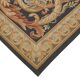 Handmade European Vintage Aubusson Kilim 272 cm x 368 cm