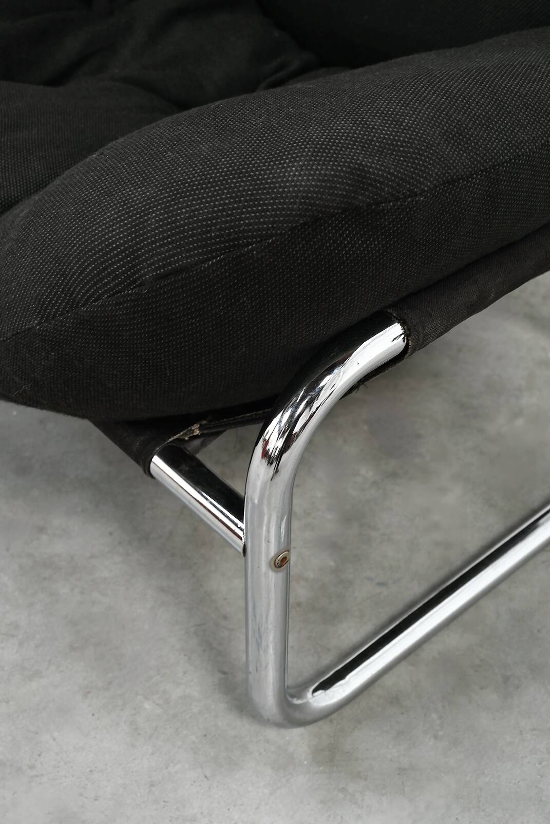 Johan Bertil Häggström Tubular Lounge Chair for Swed-Form, Sweden, 1970s