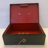 Old metal cash box