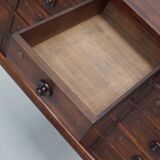 Very Large Antique Hardwood Apothecary Cabinet / Bank of Drawers, ca 1900