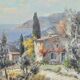 Lucien POTRONAT (1889-1973) "Landscape of the Côte d'Azur" Oil on canvas