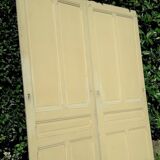 Paire de portes coulissantes 100.8x234cm anciennes