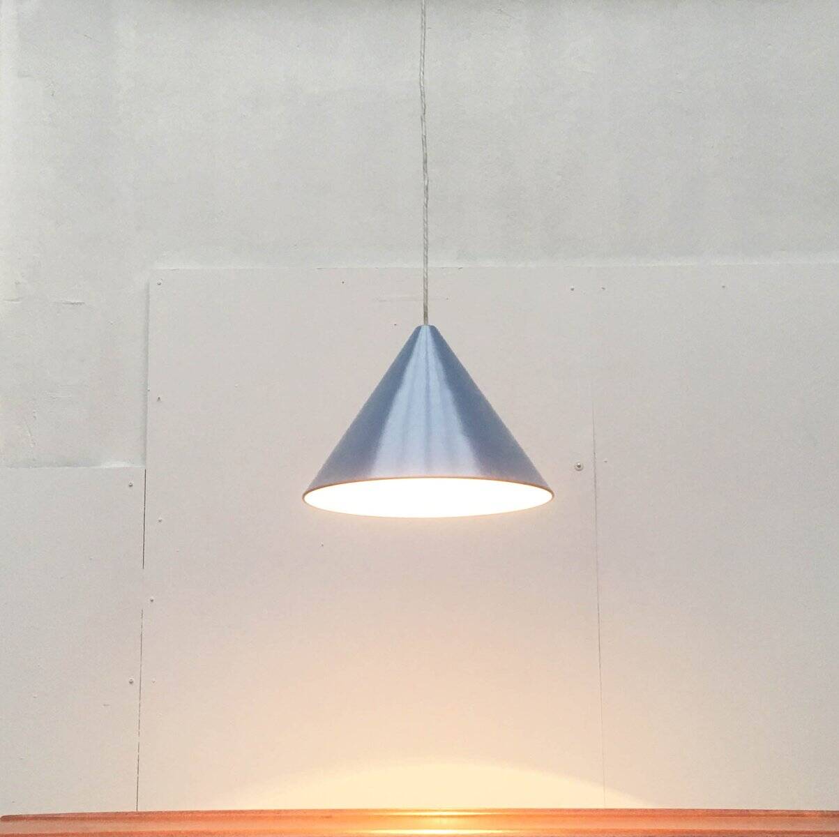 Danish mid-century suspension billiard lamp by Louis Poulsen