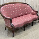 Napoleon III mahogany sofa