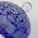 Large vintage round candy in speckled glass, Clichy glass style - 1970s-1980s