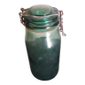 Ideal green glass jar