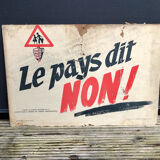 Affiche slogan