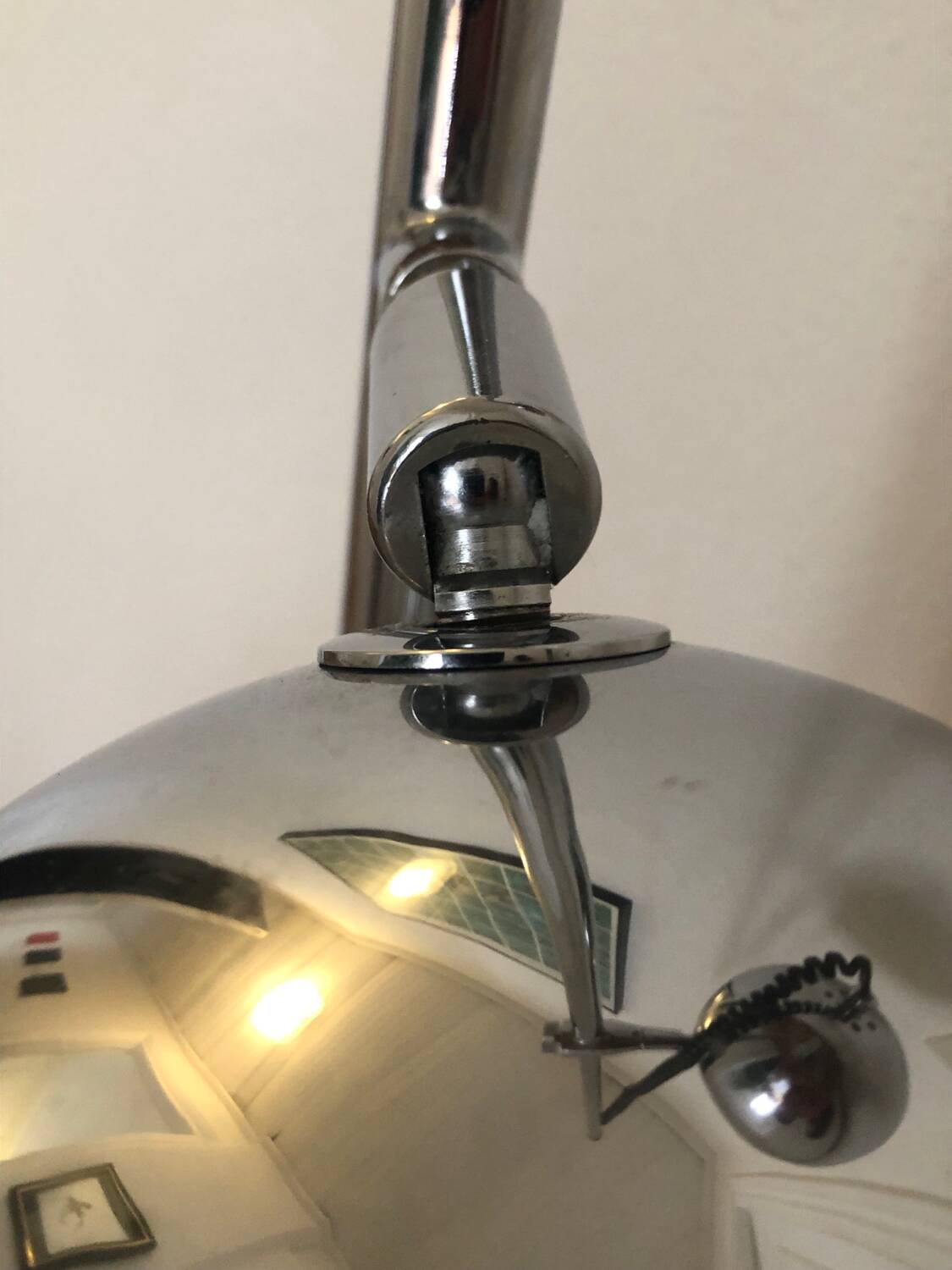 Eyeball floor lamp from the 60s (electricity to be redone)