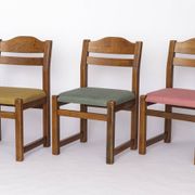 Set of 5 Vintage Dining Chairs, 1960s–1970s | Colorful Upholstered Vintage