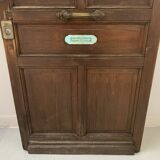 Porte d'entrée de style Art Déco en bois massif XX siècle