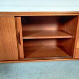 Scandinavian teak row, 60s