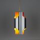 Vintage Danish pendant lamp Pantre by Bent Karlby, Lyfa, 1970s.