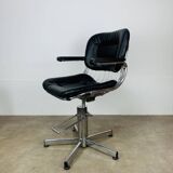 Adjustable and swivel office chair by Gastone Rinaldi