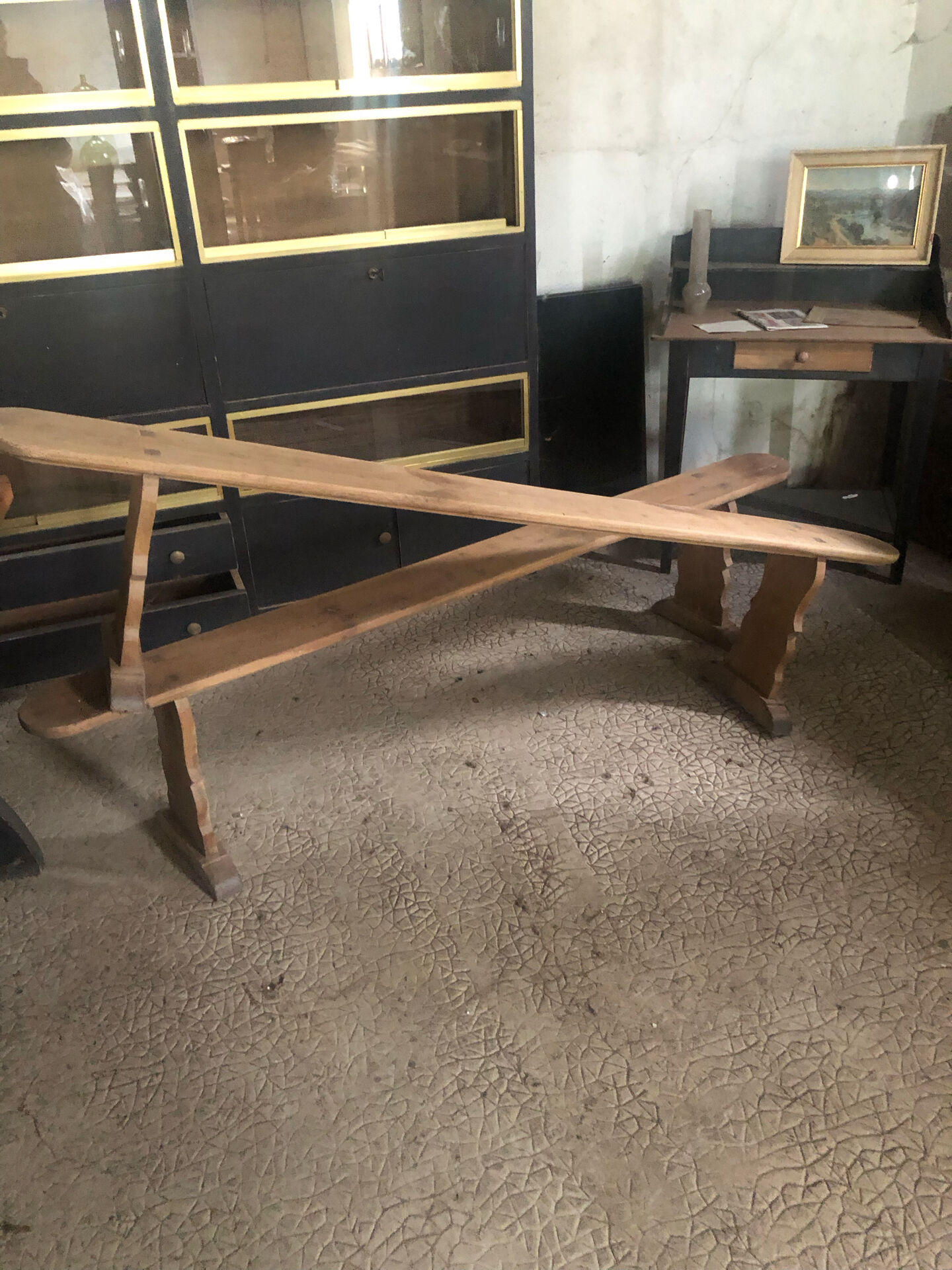 Paire de bancs