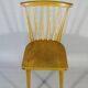 Chaise scandinave par Baumann 1975 bistro clair.