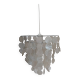 Mother-of-pearl pendant lamp 1970 vintage