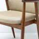 Midcentury scandinavian teak office chair, 1970´s