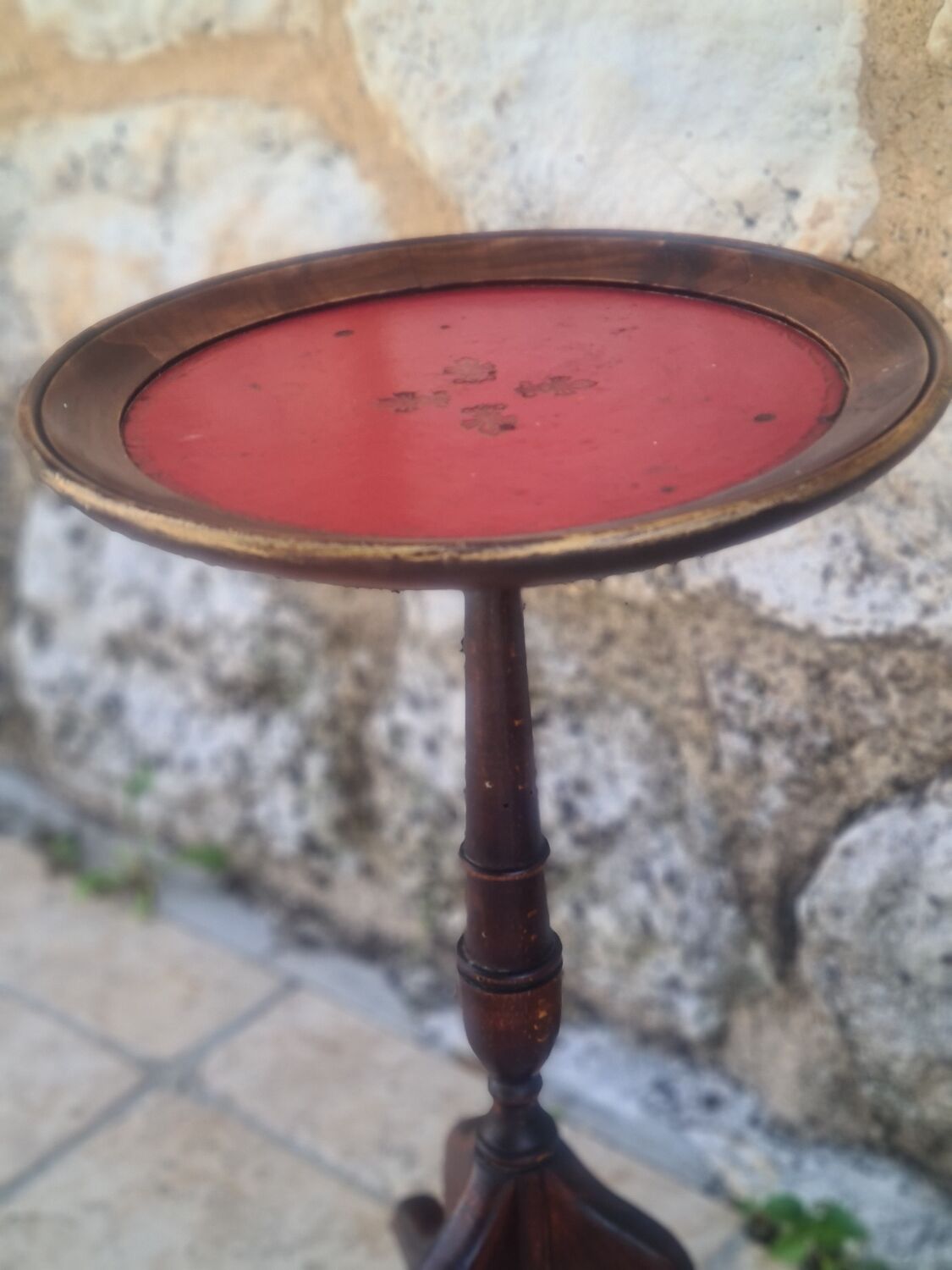 Mahogany pedestal table