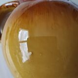 Glazed ceramic pitcher