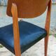 4 Scandinavian chairs from the 60s