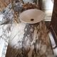 Antique marble washstand – basin & taps