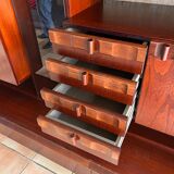 Living room, rosewood buffet