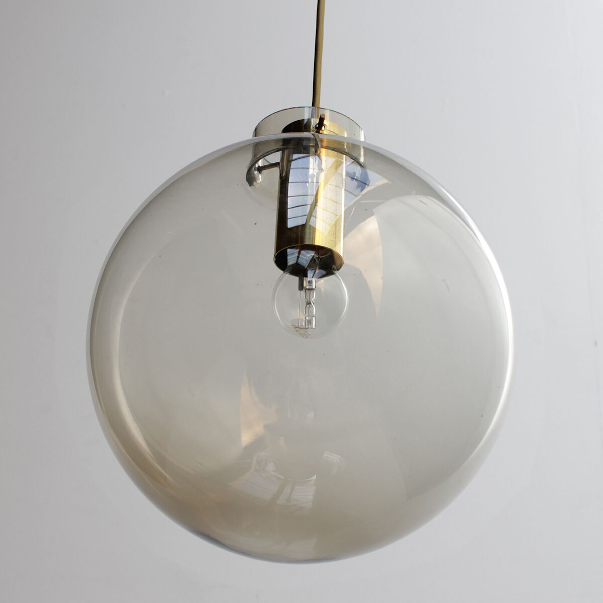 Scandinavian glass sphere pendant by Jonas Hidle for Høvik Lys