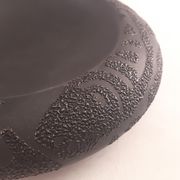 vintage black ceramic pocket cup 1980 Jacques Molin