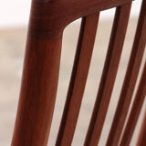 Danish set of 4 Kai Kristansen chairs and a table from Korup, 1960 Denmark.