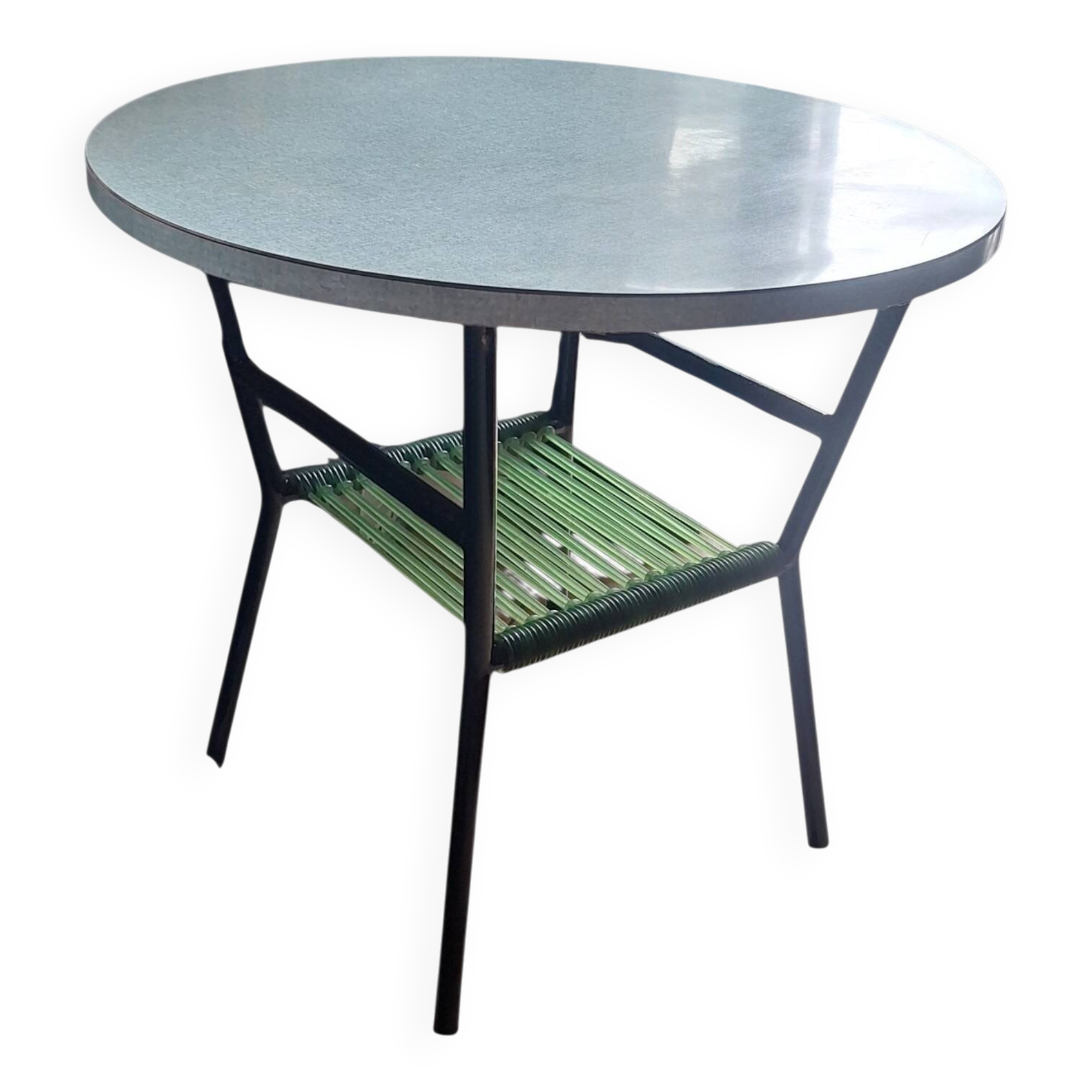Formica scoubidou coffee table