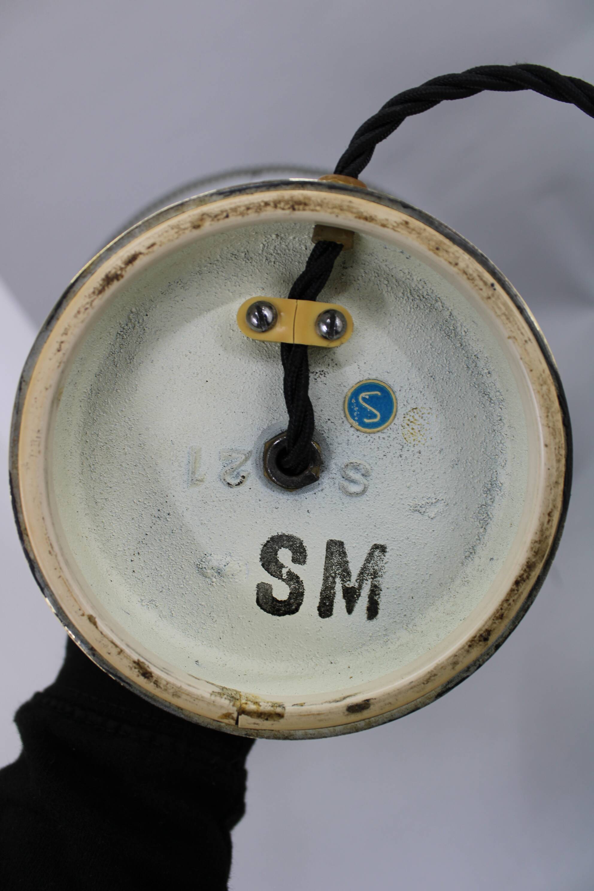 1950s Brass Table Lamp, Denmark