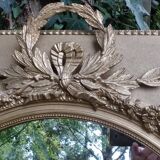 Trumeau Louis XVI style mirror 90x74