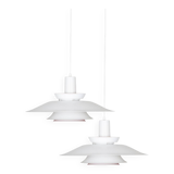 Paire de 2 lampes vintage danoises des années 1980.