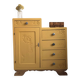 Asymmetrical vintage chest of drawers