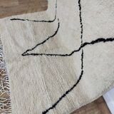 Handcrafted moroccan berber rug 243 x 143 cm