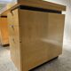 Hugues Chevalier "Princeton" desk – light maple & leather 1980's