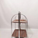 Bauhaus roll bar table chrome 1960 mid century modern design