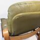 Ensemble de 2 fauteuils de salon vert olive – Göte Möbler, Suède, années 1970