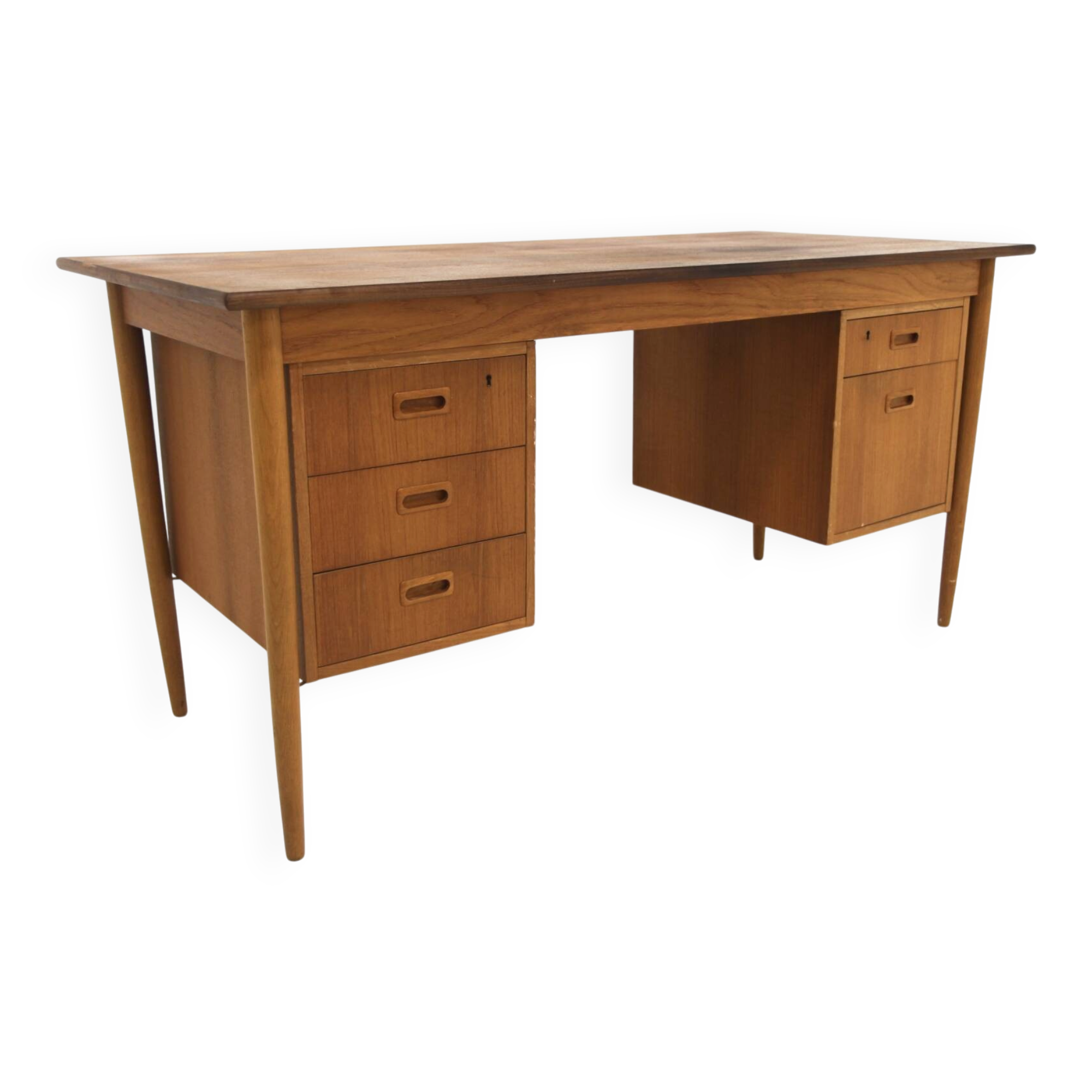 Scandinavian teak desk, Sweden, 1950