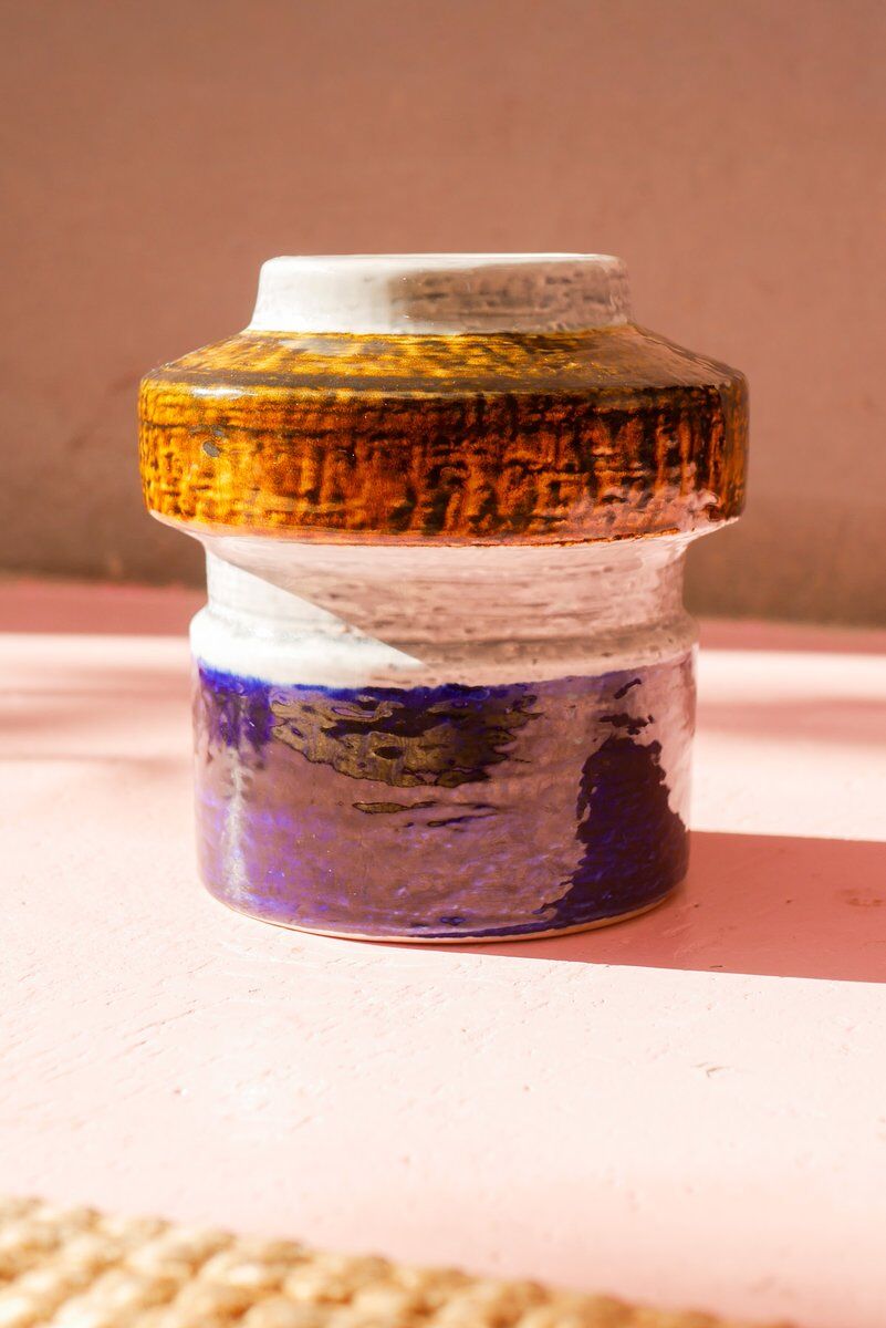 Titus pottery vase by Olle Alberius for Rörstrand, Sweden, 1960s