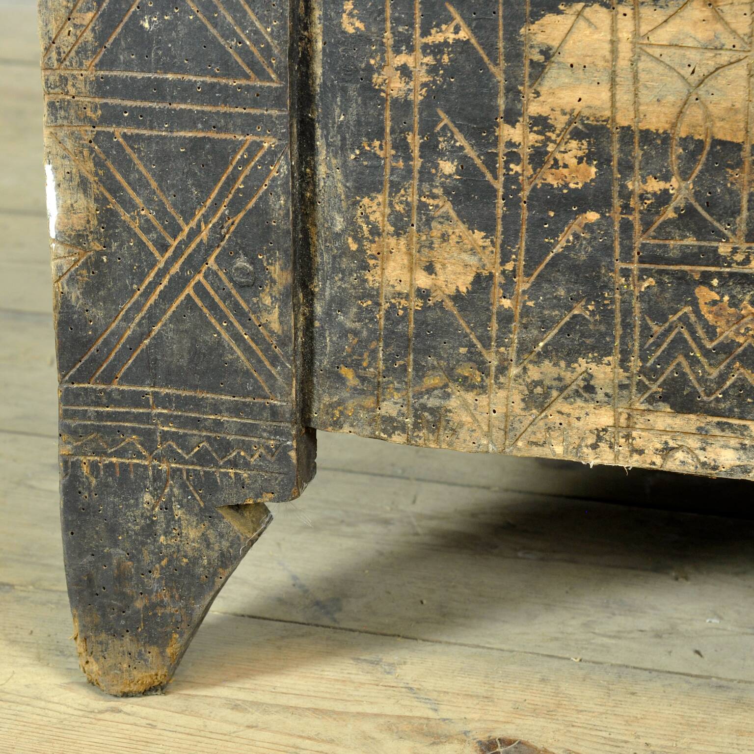 Coffre de berger antique, années 1820