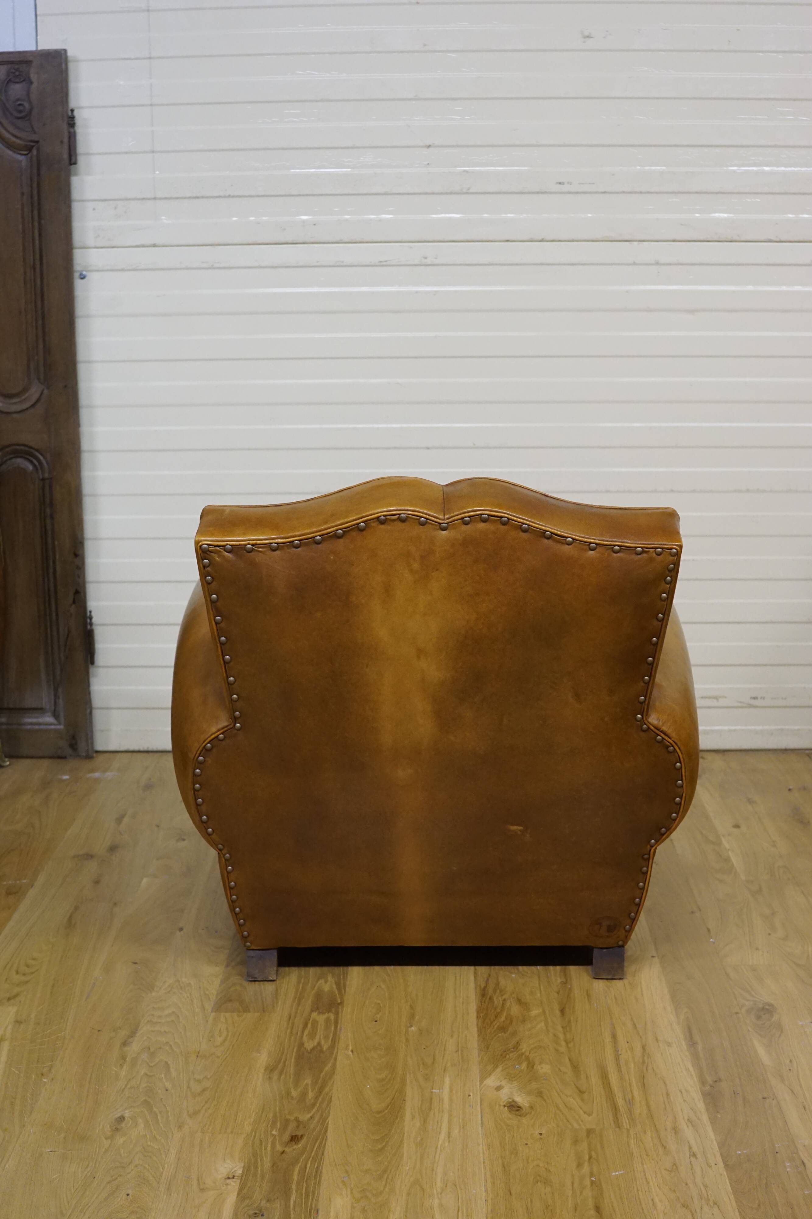 Moustache club chair