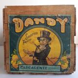 Wooden crate transport colorful poster Magraner-Co Espana