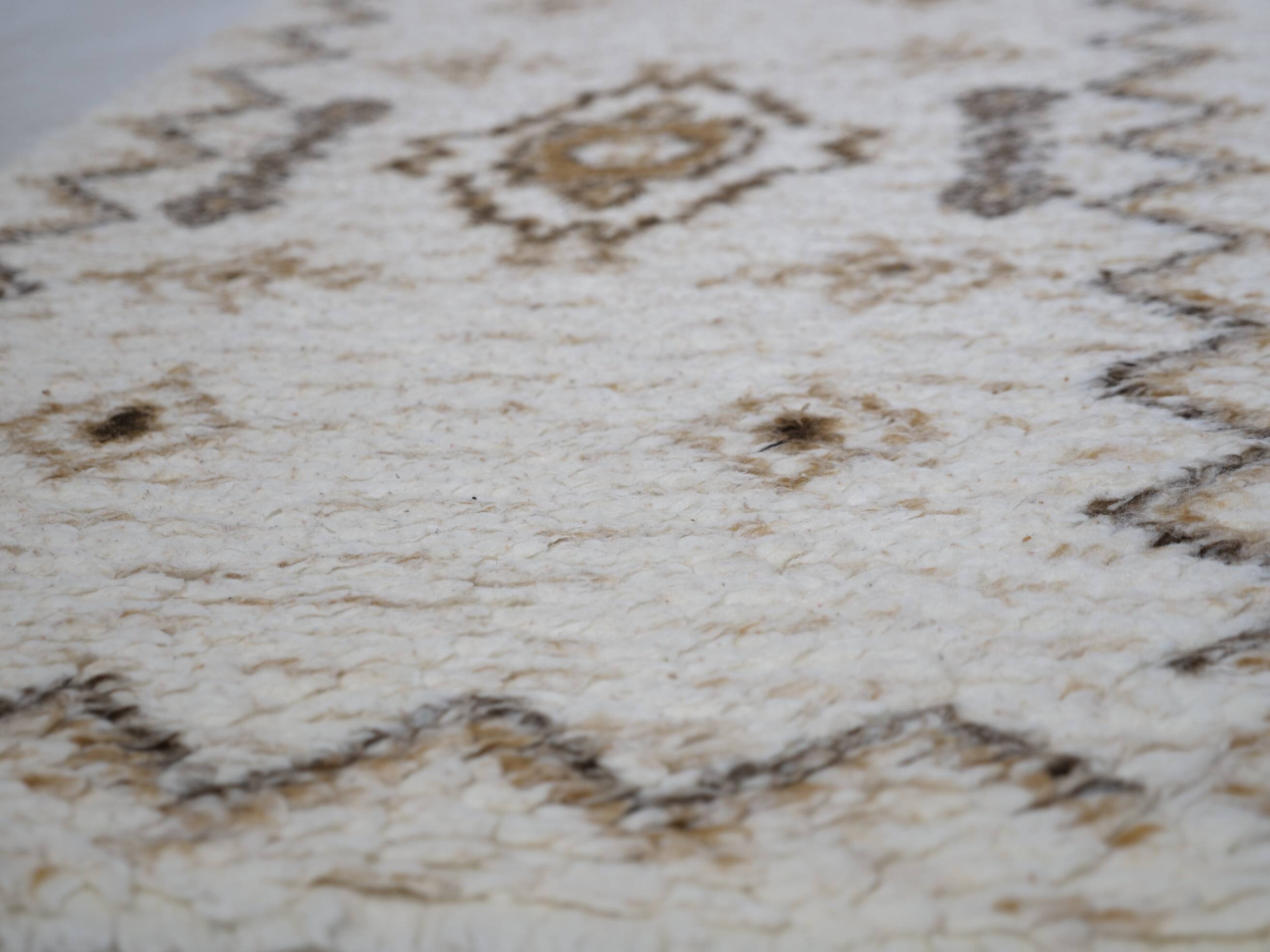 2 tapis berbères marocains en laine, années 1960