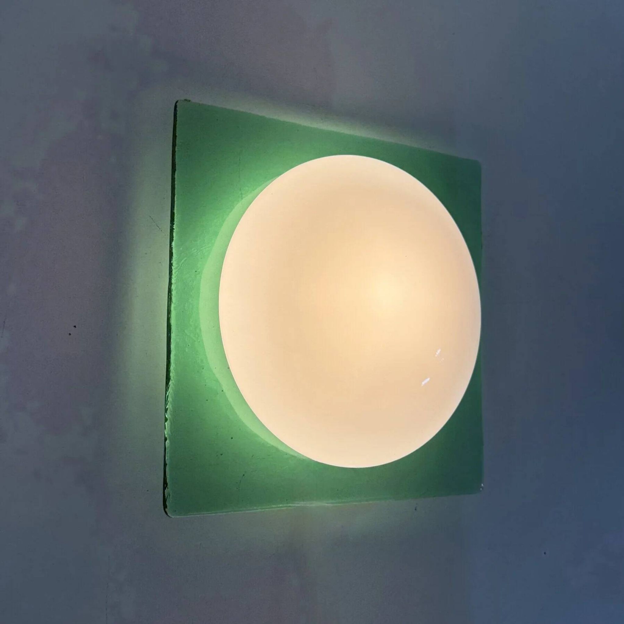 Postmodern glass wall lamp Vetri Murano, 1980s, Italy