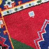 Vintage carpet French Handmade soap 117cm x 174cm 1950s