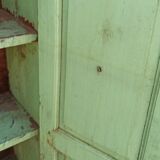 Ancienne armoire en bois - 2 portes et 1 tiroir