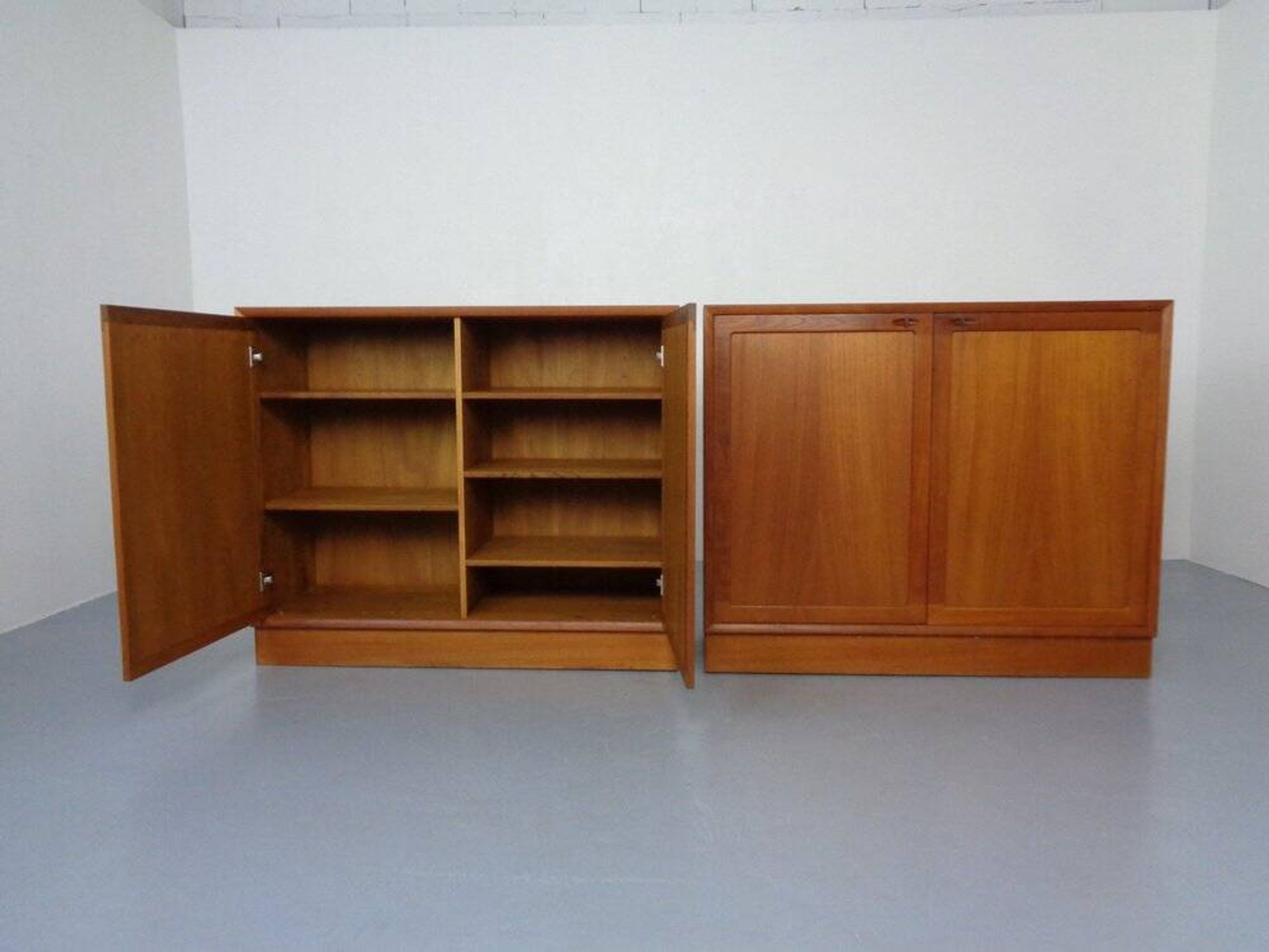 Large Teak Chest by H. W. Klein for Bramin, 1960s